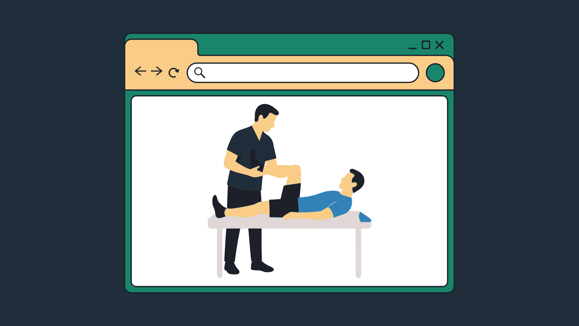 Website für Physiotherapeuten – sichtbar werden vor Ort