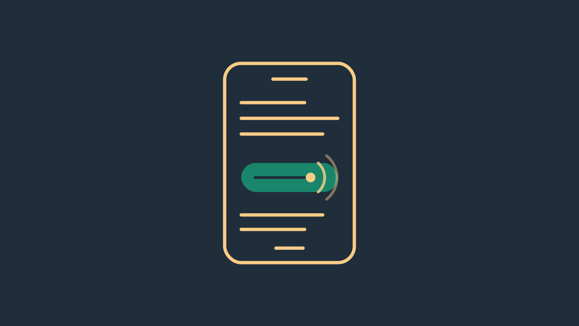Mobile Optimierung: Smartphone-Illustration, auf der ein hervorgehobener Kontakt-Button angetippt wird